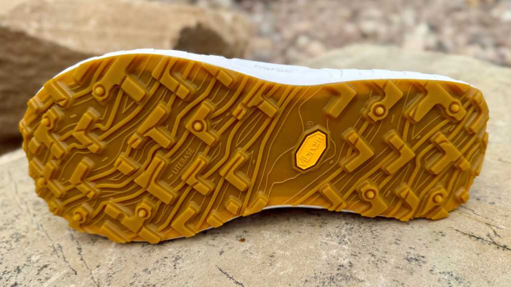 Norda 001A outsole traction close up