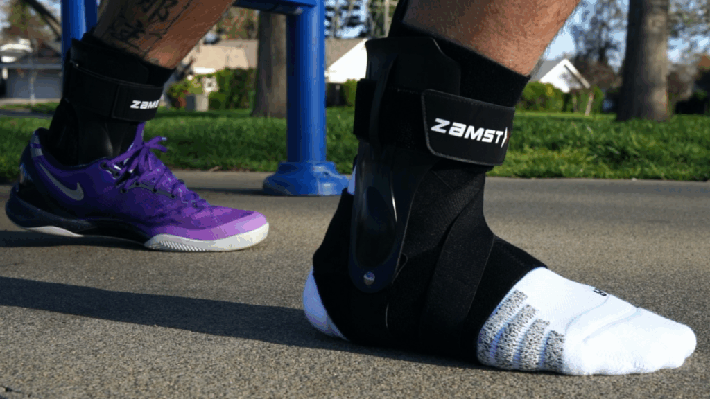 Zamst A2-DX leaning forward