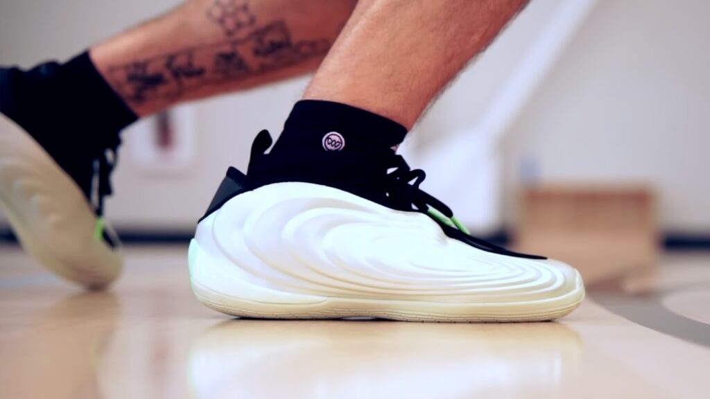 adidas Harden Vol. 10 on foot