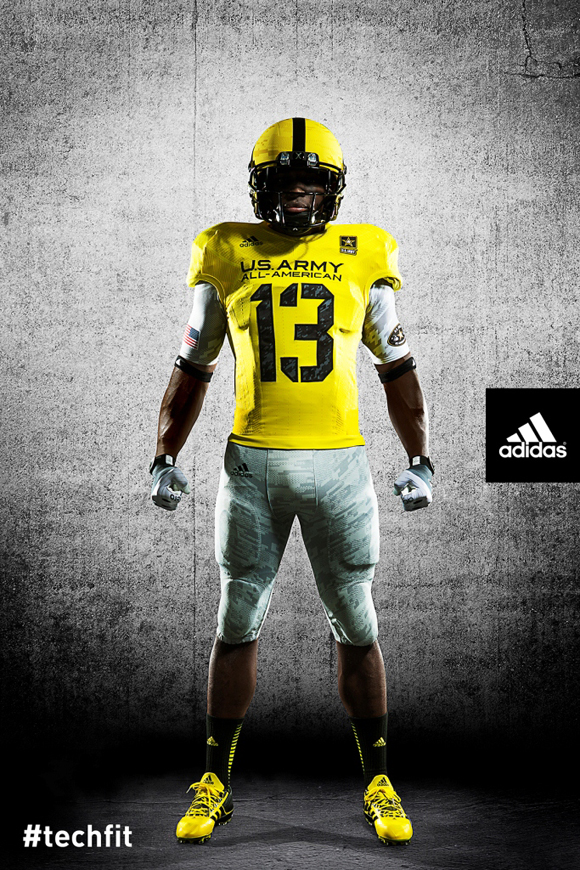 adidas Unveils New TECHFIT Football Uniforms for U.S. Army All-American ...