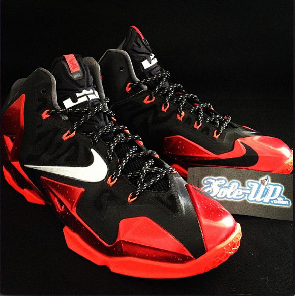 Nike LeBron XI Black/ Red - Another 
