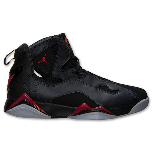 Jordan True Flight Black/ Gym Red - Wolf Grey - Available Now - WearTesters