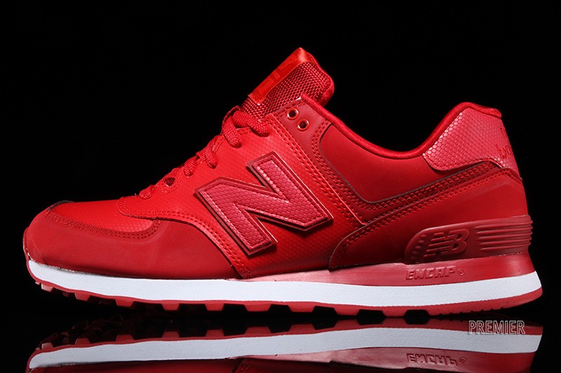 all red new balance