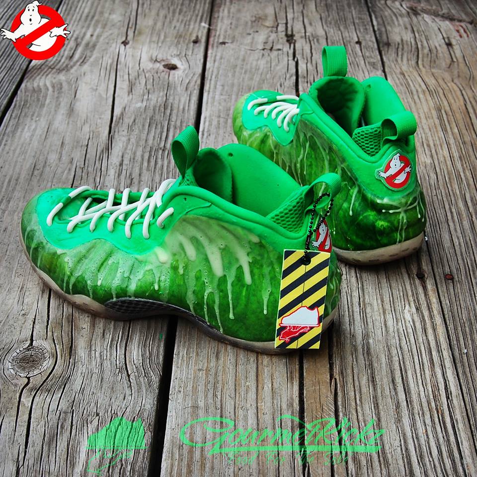 Nike Air Foamposite One 'I've Been Slimed' Custom