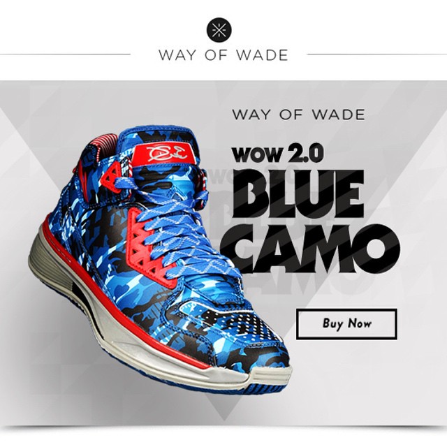 blue camouflage shoes
