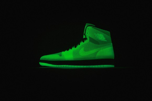 Nike Air Jordan 4LAB1 Glow Zwart