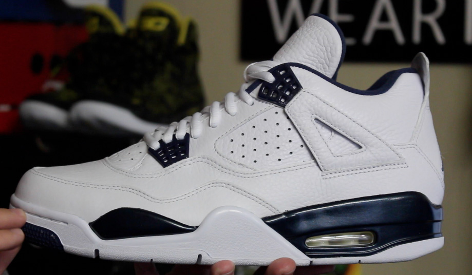 Air Jordan 4 Retro Ls Columbia Legend Blue 15 Detailed Look Review Weartesters