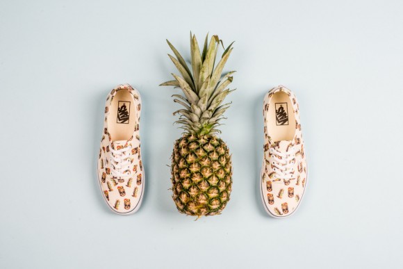 vans pineapple skull shoes