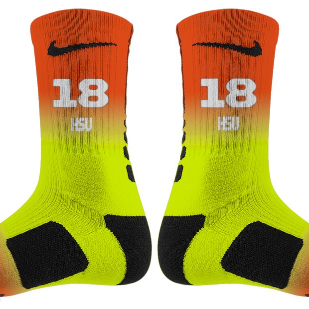 custom basketball socks nike