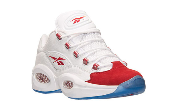 reebok question mid homme rose