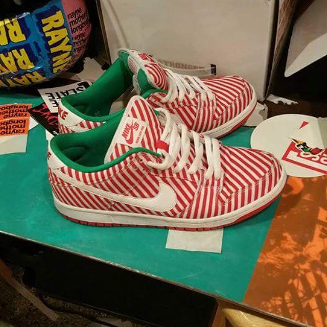 Nike Dunk Low SB 'Candy Cane' - WearTesters