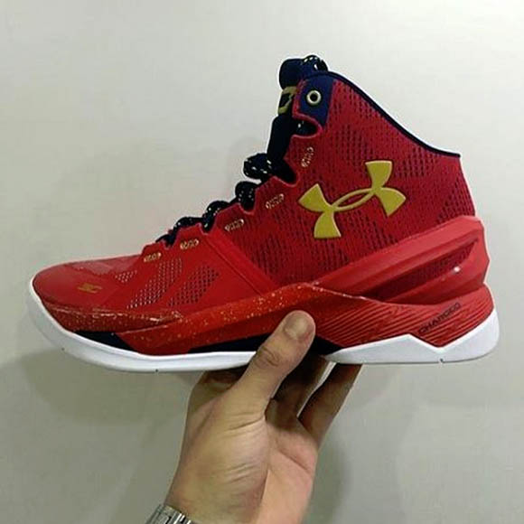 under armour curry 2 red