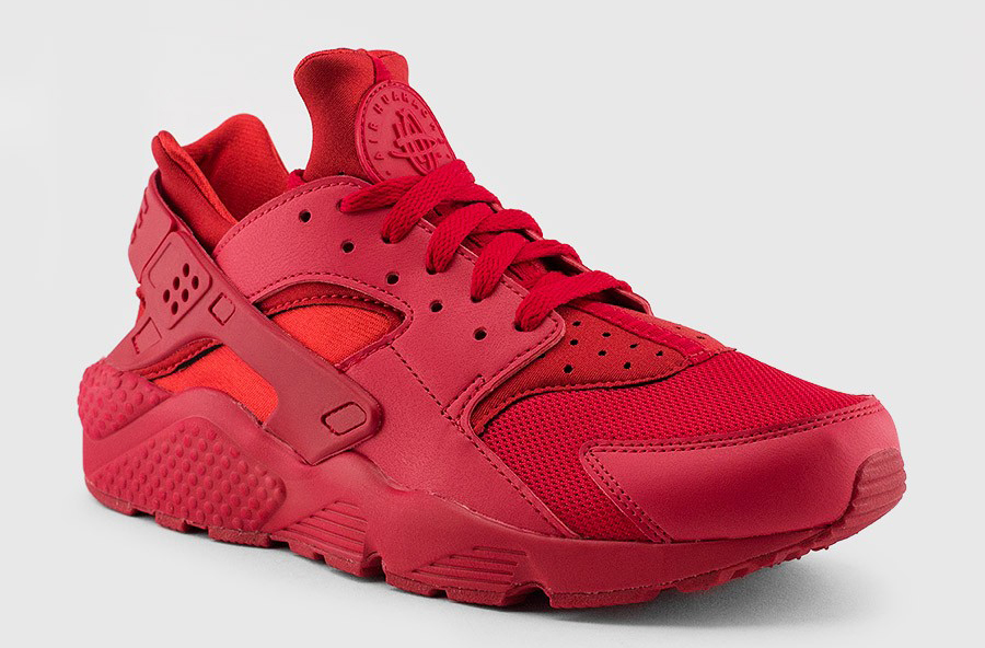 The Nike Air Huarache Now Comes in All-Red - WearTesters