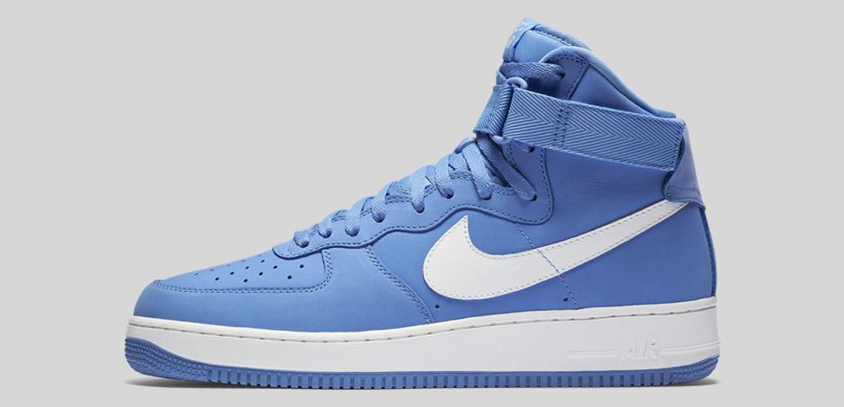 Nike Air Force 1 High ‘Carolina Suede’ – Available Now - WearTesters