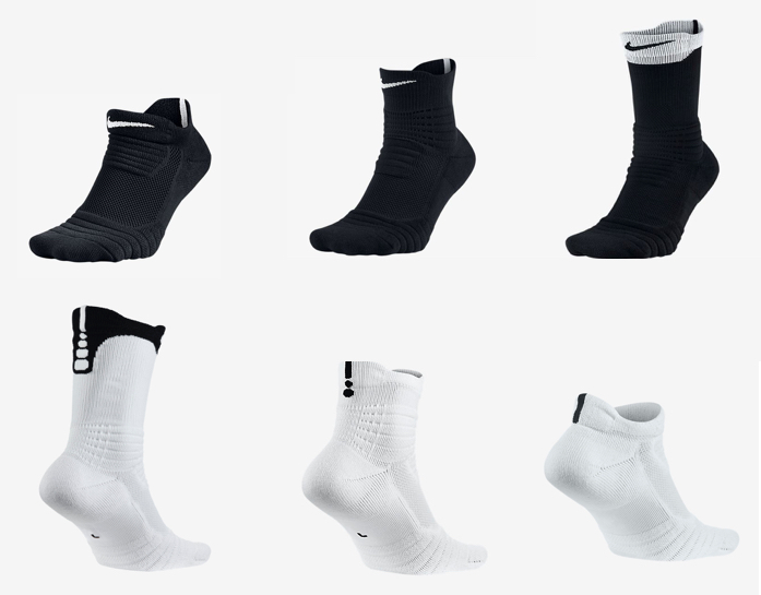 2016 Nike Elite Versatility Socks 