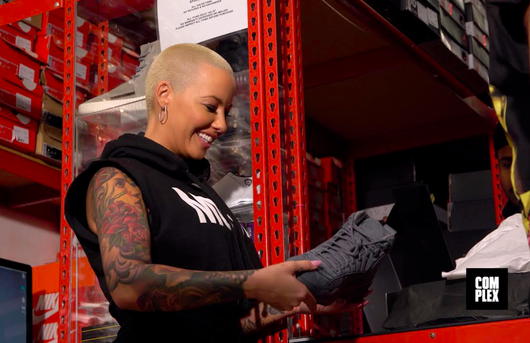 amber rose shoes