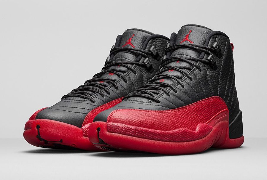 12s red and black