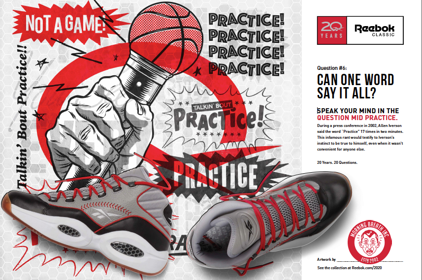 Finally, the Reebok Question Practice 