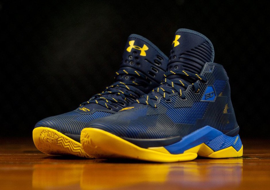 under armour curry 2.5 blue kids
