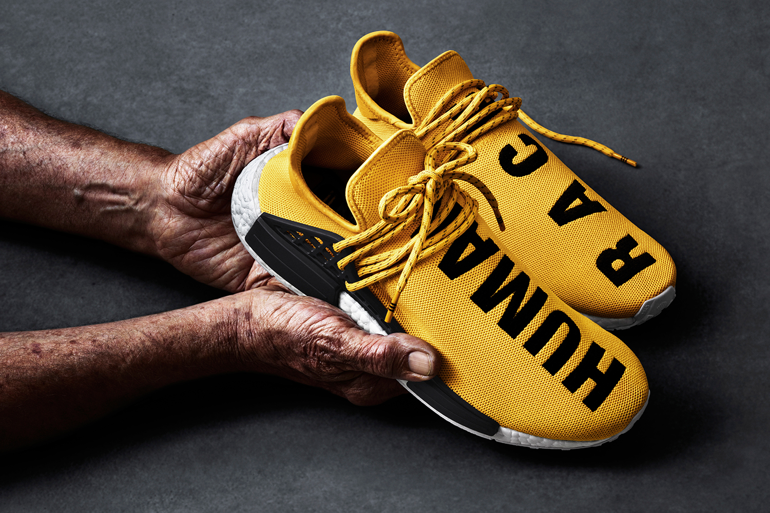 adidas human race running shoes