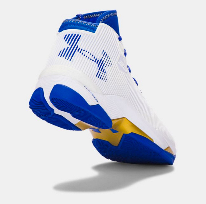 The Under Armour Curry 2.5 'White/Royal 