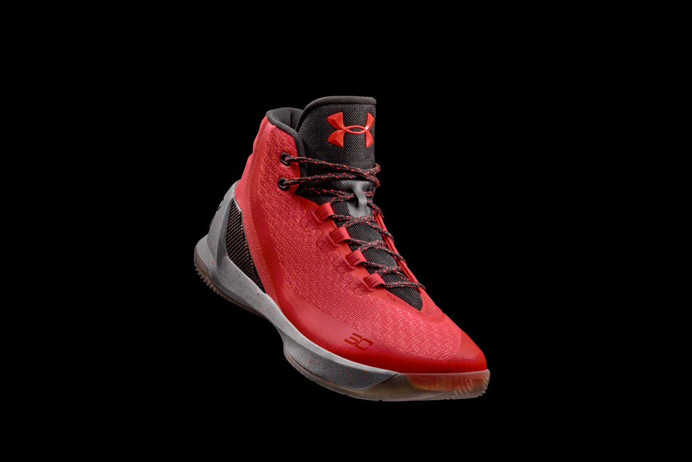 curry 3 red hot santa