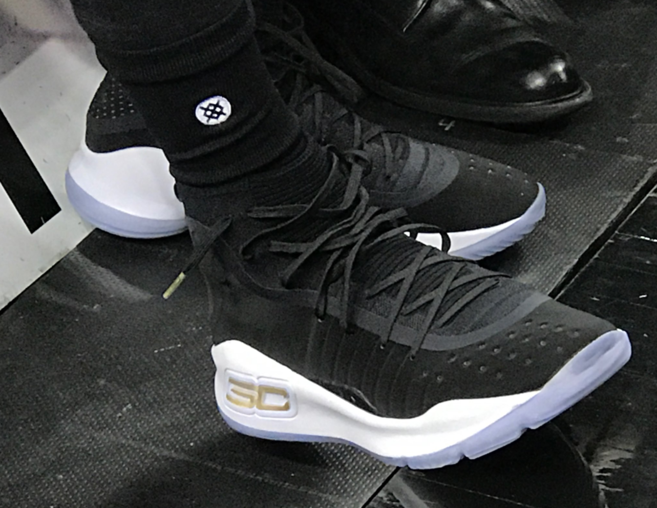 Stephen Curry's UA Curry 4 for Game 3 