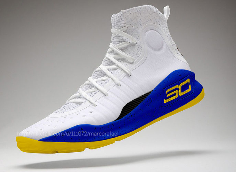 curry 4 black and blue