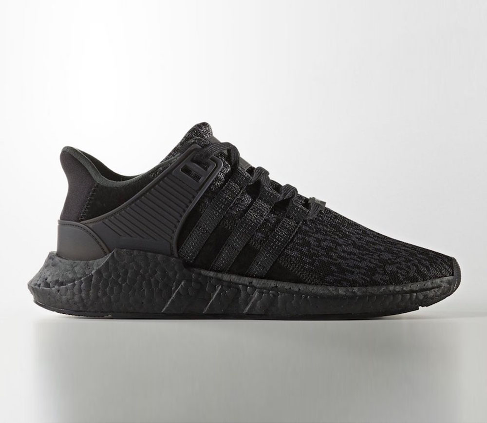 The Triple Black adidas EQT Support 93 