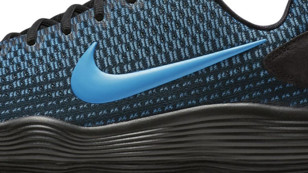 nike hyperdunk blue and black