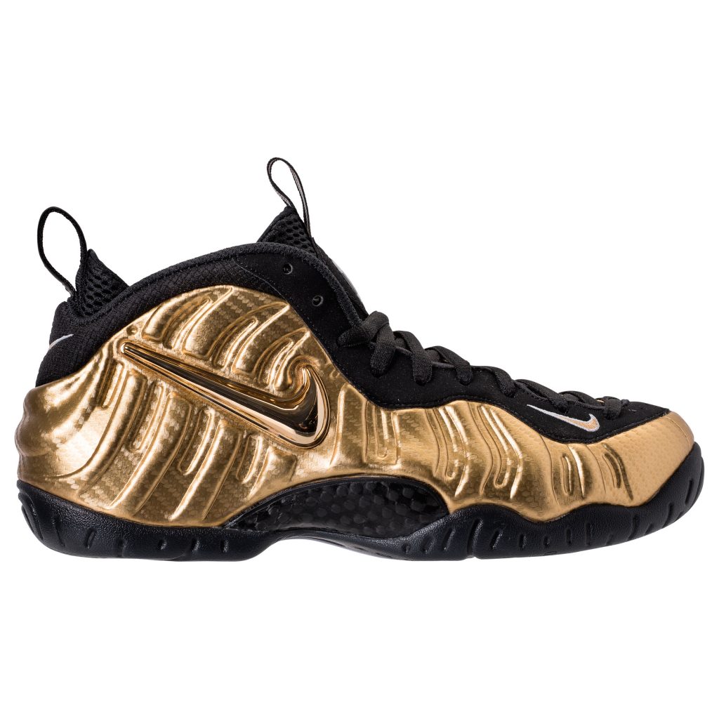 gold foams nike