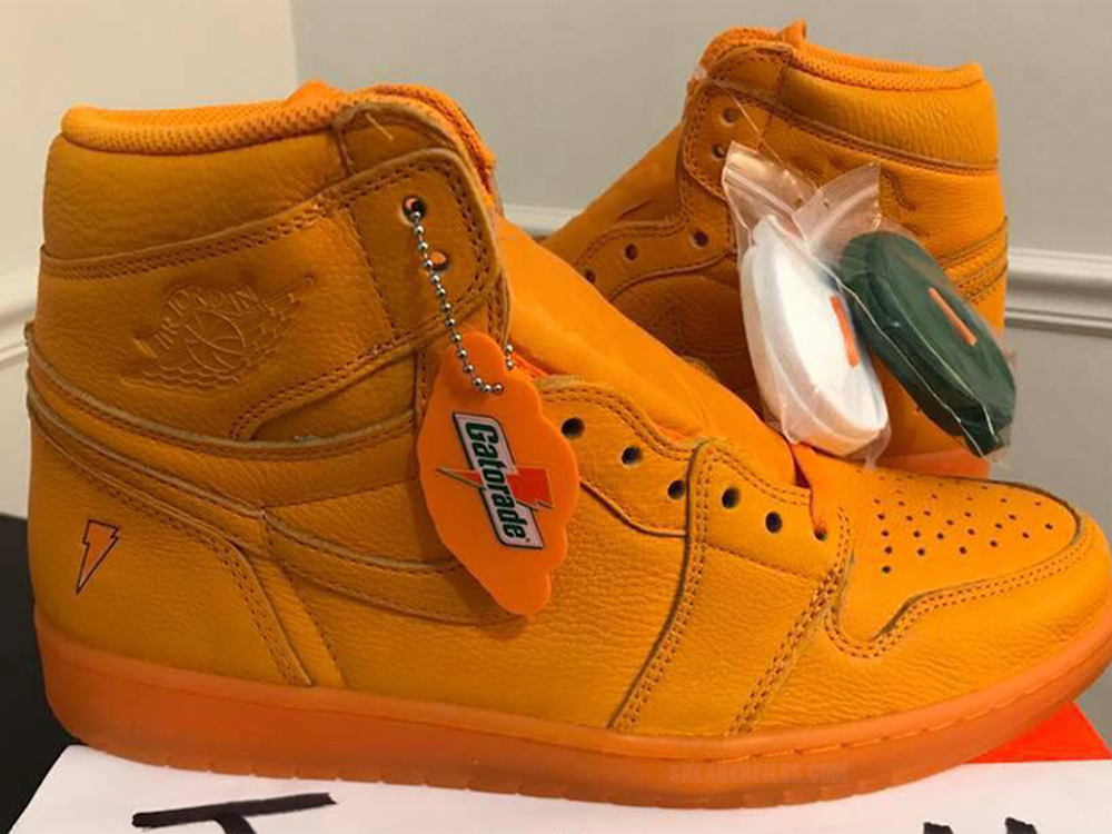 orange gatorade shoes