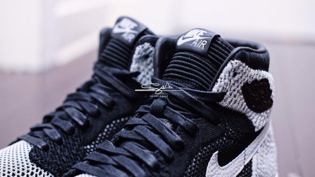 nike air jordan 1 flyknit shadow