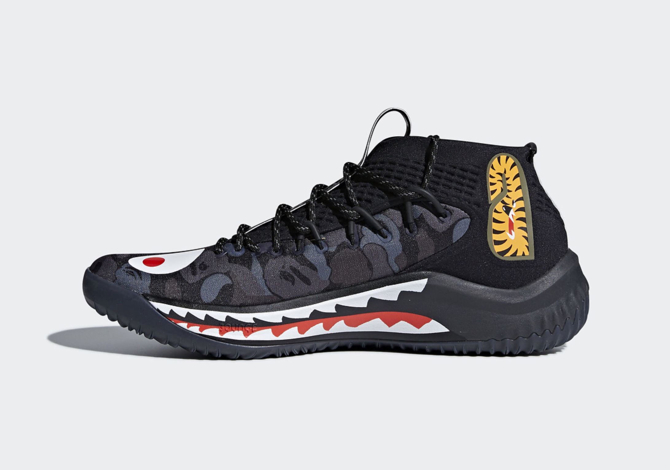 Official Images of the adidas Dame 4 BAPE Colorways for ASW Leak ...