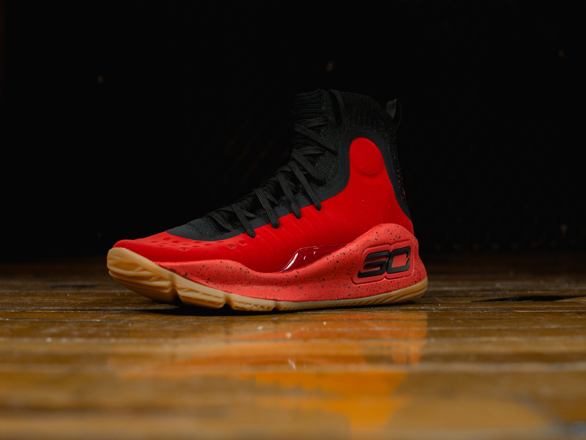 under armour curry 4 red