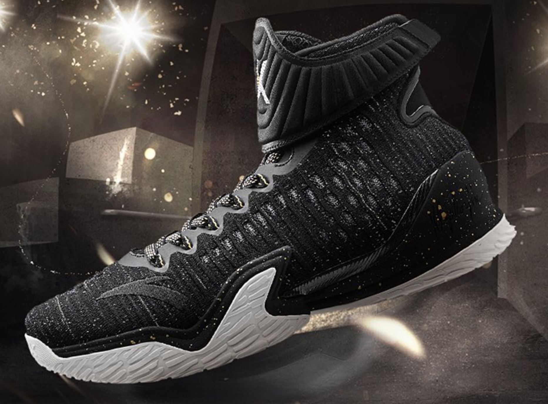 klay thompson black panther shoes