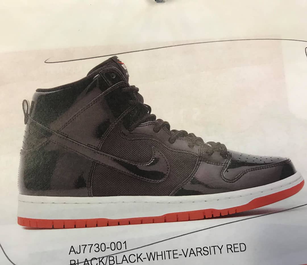 A 'Bred' Air Jordan 11-Inspired Nike SB 