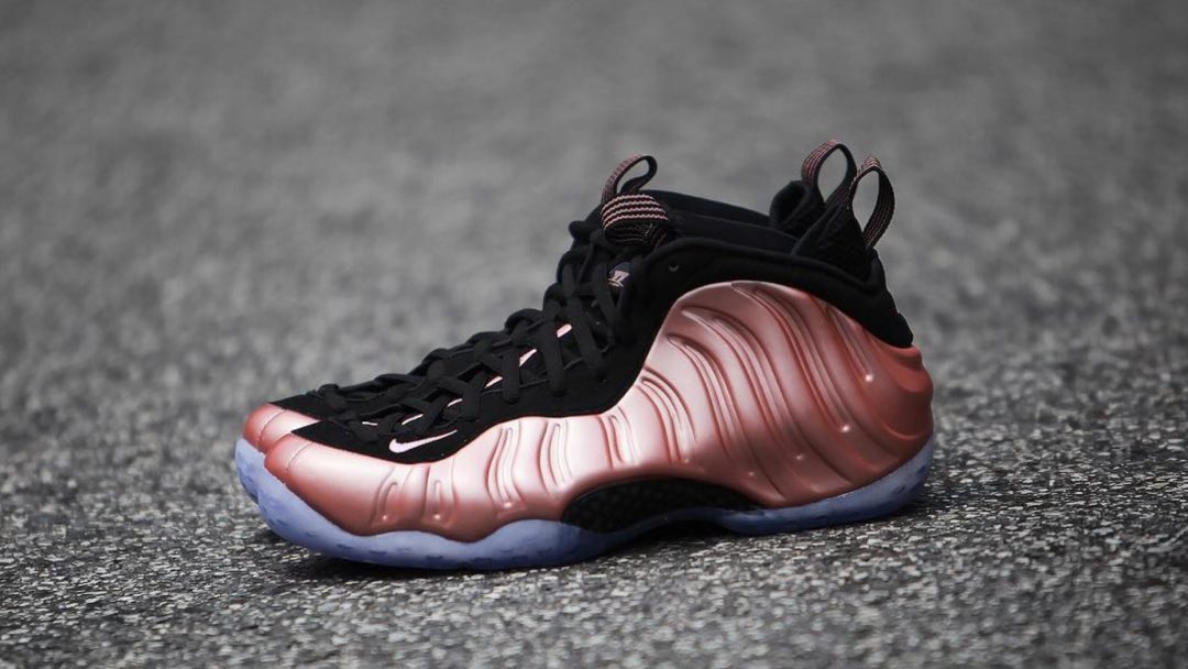 rose gold foamposite