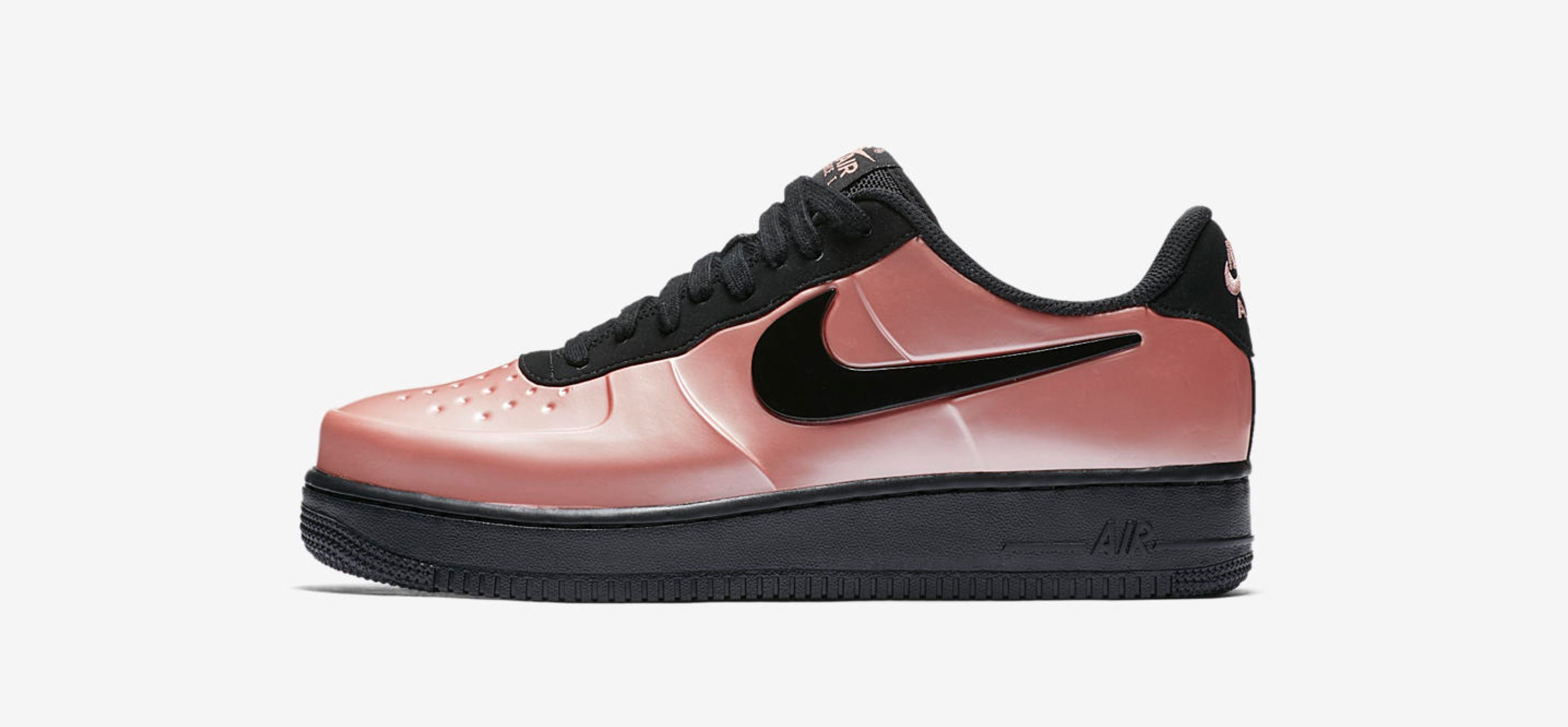 nike air force 1 foamposite pro cup coral stardust black