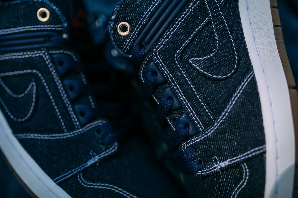 nike sb air force 2 denim