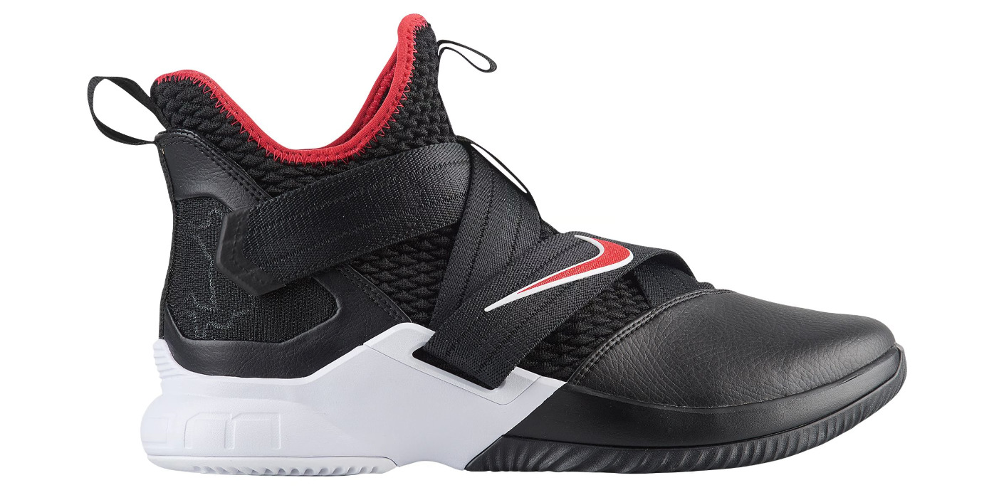 The Nike LeBron Soldier 12 'Black/Red 