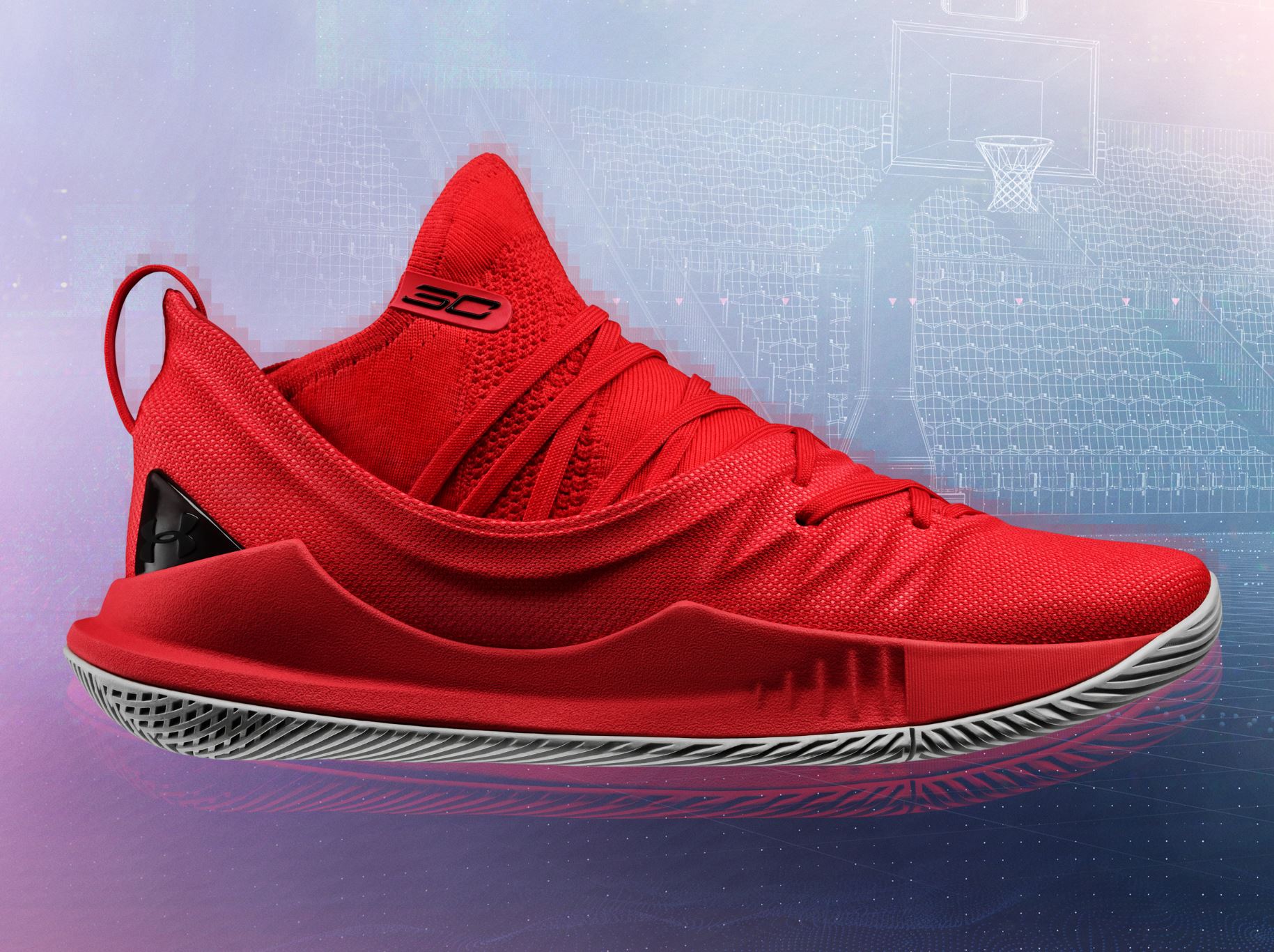 steph curry 5 red