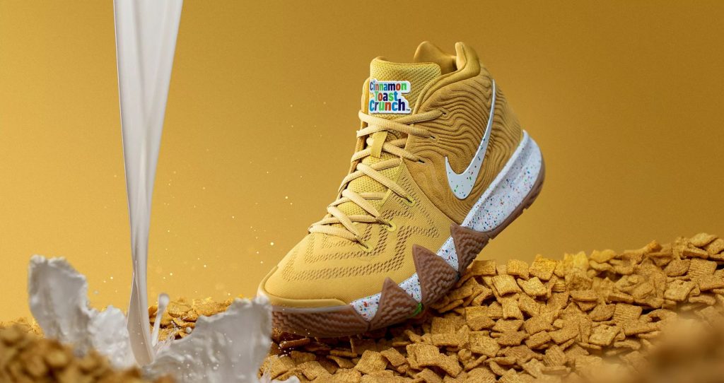 Nike Unveils Kyrie 4 �Cereal Pack� with Lucky Charms, Kix