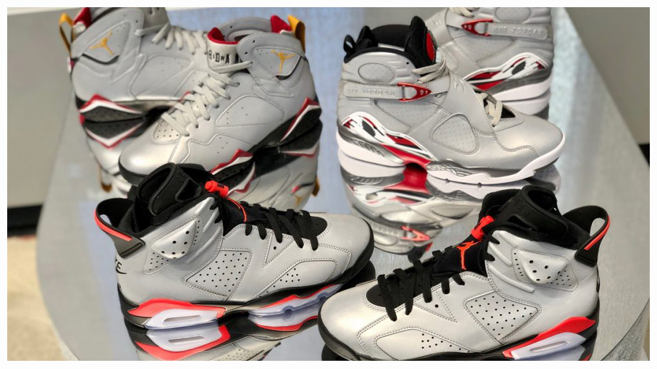 The Air Jordan 6, 7 and 8 Get 