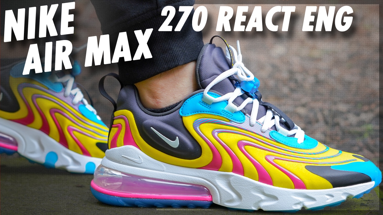 This Nike Air Max 270 React ENG Is A Clean Pair For Summer