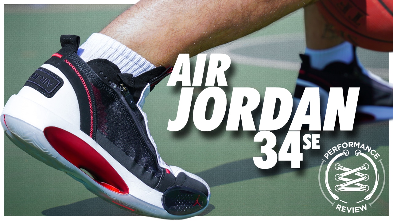 Hviske ser godt ud værdi Air Jordan 34 SE Performance Review - WearTesters