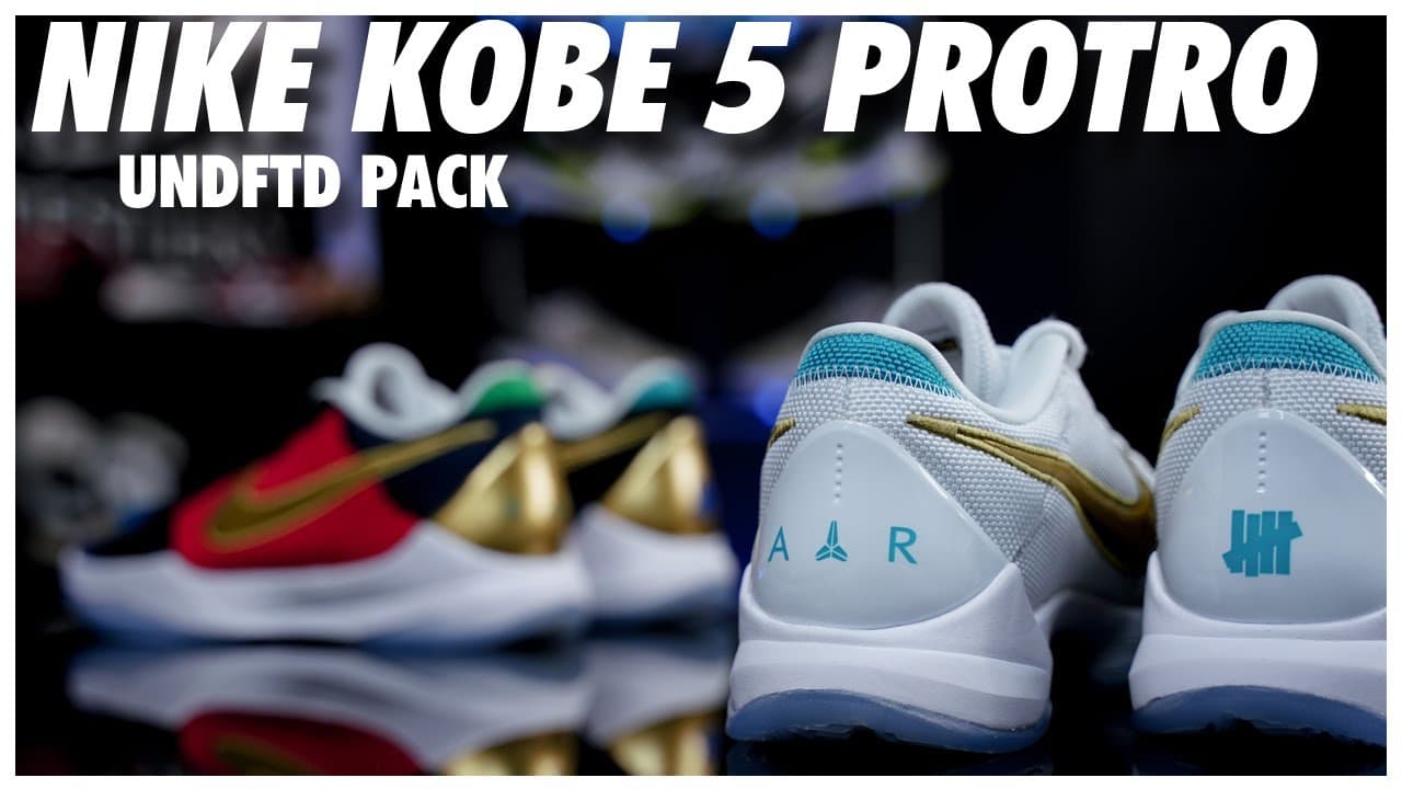 UNDEFEATED Nike Kobe 5 Protro WhatIfPack