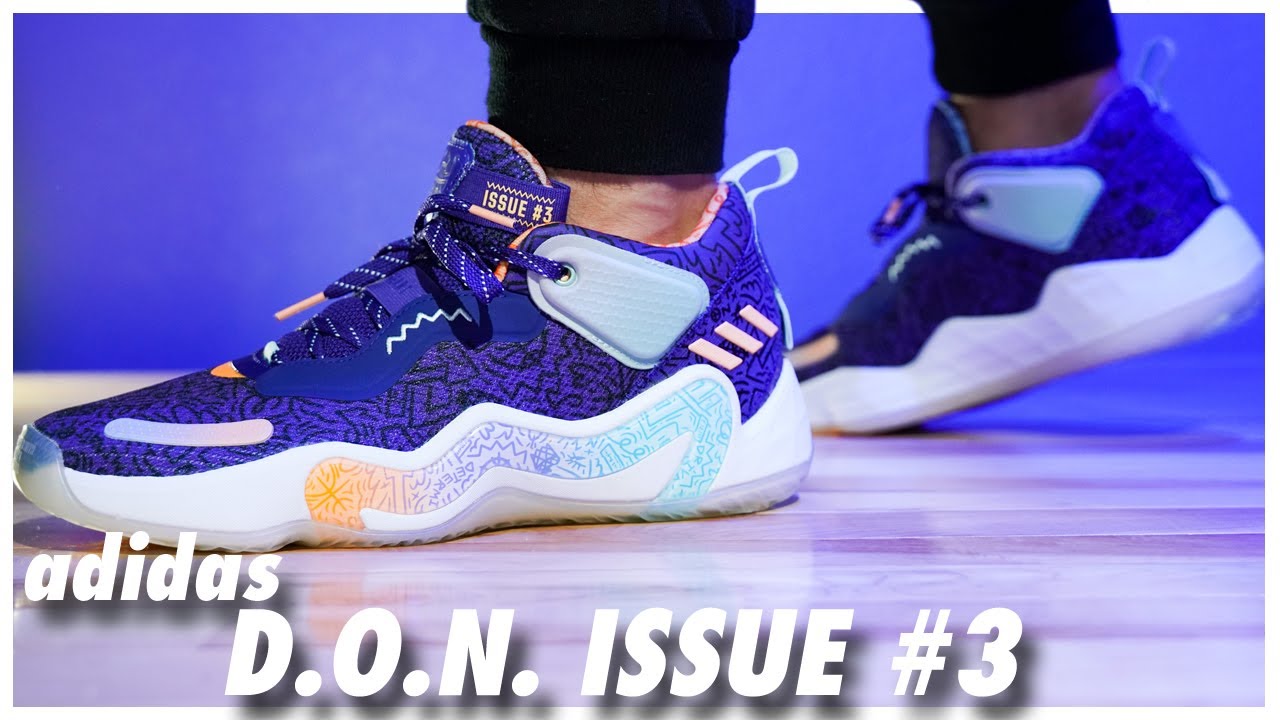 Adidas D.O.N. Issue #3 Bel-Air Athletics Dark Blue