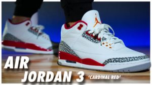 Air Jordan nnte 3 Cardinal Red